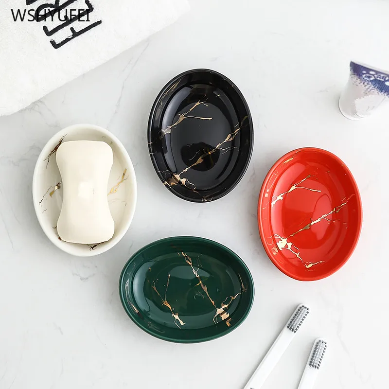 1 шт. Скандинавская керамическая Коробка для мыла сливной Туалет Ресторан отеля