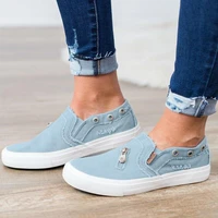 ladies comfortable canvas sneakers casual flat shoes luxury shoes ladies loafers flat shoes canvas shoes women trend