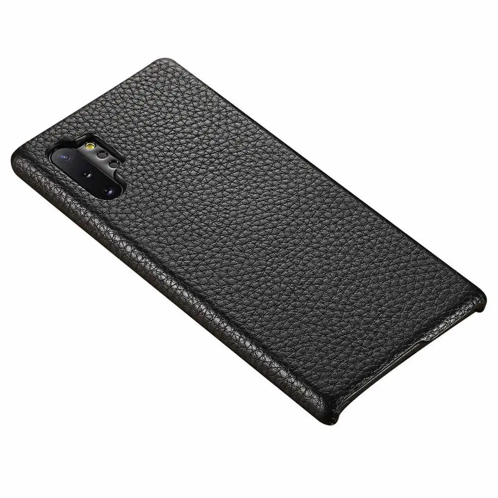 Новейший чехол из натуральной кожи для телефона Samsung Galaxy Note10 Plus 5G 9 8 S10 S9 S8 задняя