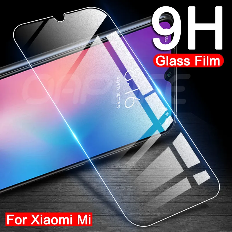 Защитное стекло 9H для Xiaomi Mi 9 8 SE 9T защиты экрана 10 Lite CC9 CC9E Play F1 пленка из