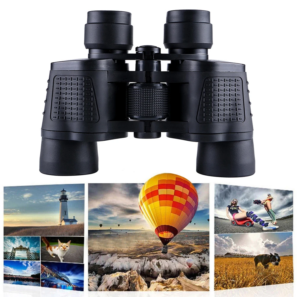 

High Power HD Binoculars 80x80 Hunting Telescope Night Vision Outdoor Telescope for Hunting Camping Hiking Travel