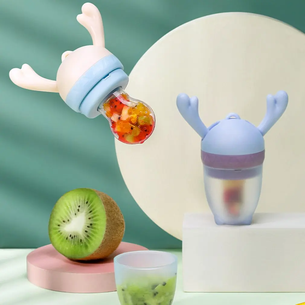 

Kids Fruit Food Feeder Pacifier Fruit Feeder Removable Safe Fresh Food Feeder For Toddlers And Kids Teething Toy