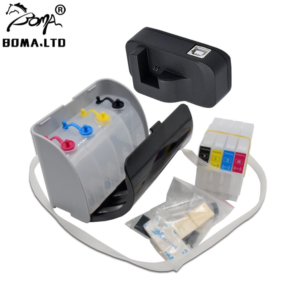 

Объемные чернила BOMA.LTD, картридж Ciss LC3213 LC3211 для Brother MFC J491 J497 J890 J895 DCP J572 J772 J774 с чипом для сброса