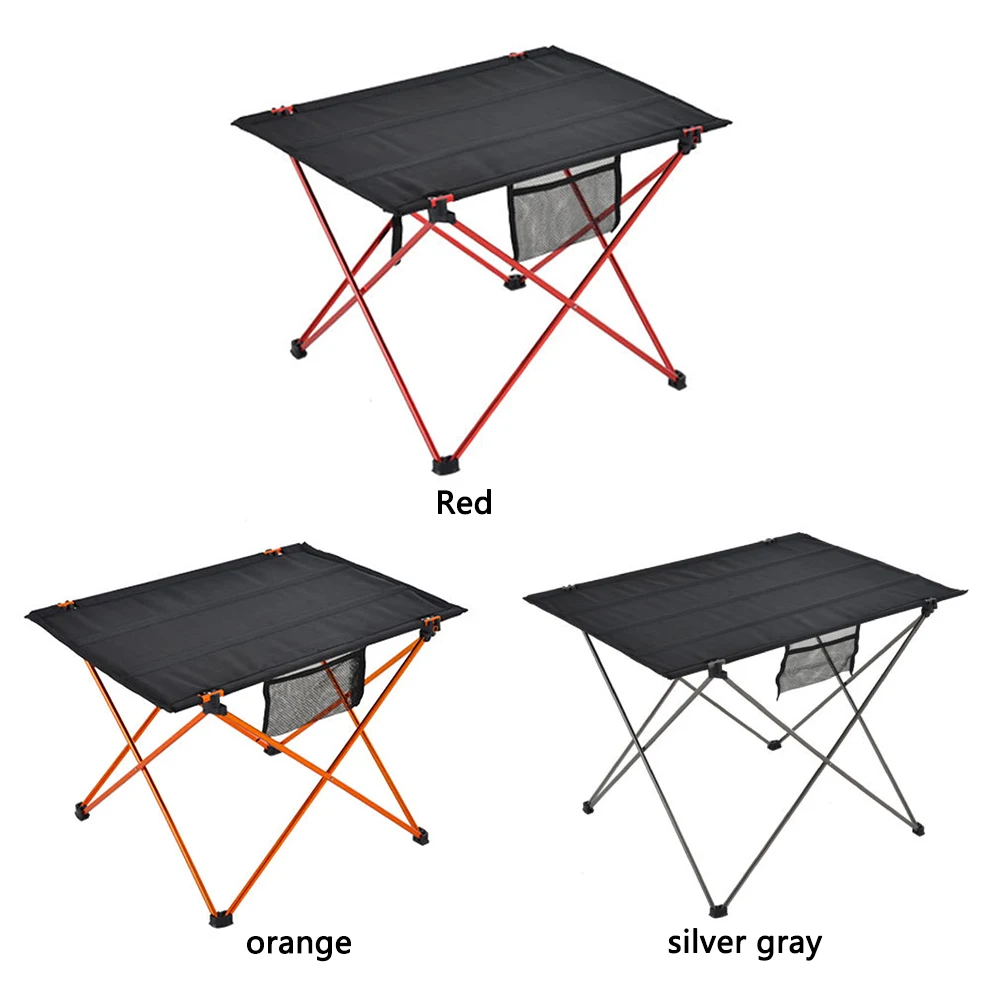 

Сверхлегкий складной стол для барбекю из алюминиевого сплава, портативный стол для кемпинга, рыбалки, барбекю, пикника, готовки