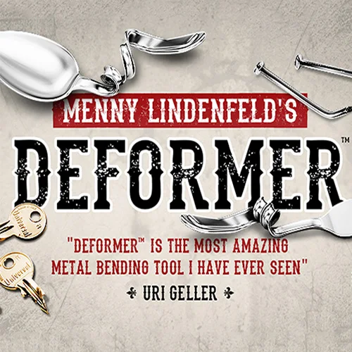 Deformer от Menny Lindenfeld (трюк ручка + обучение) ментализм фокусы комедия монета изгиб