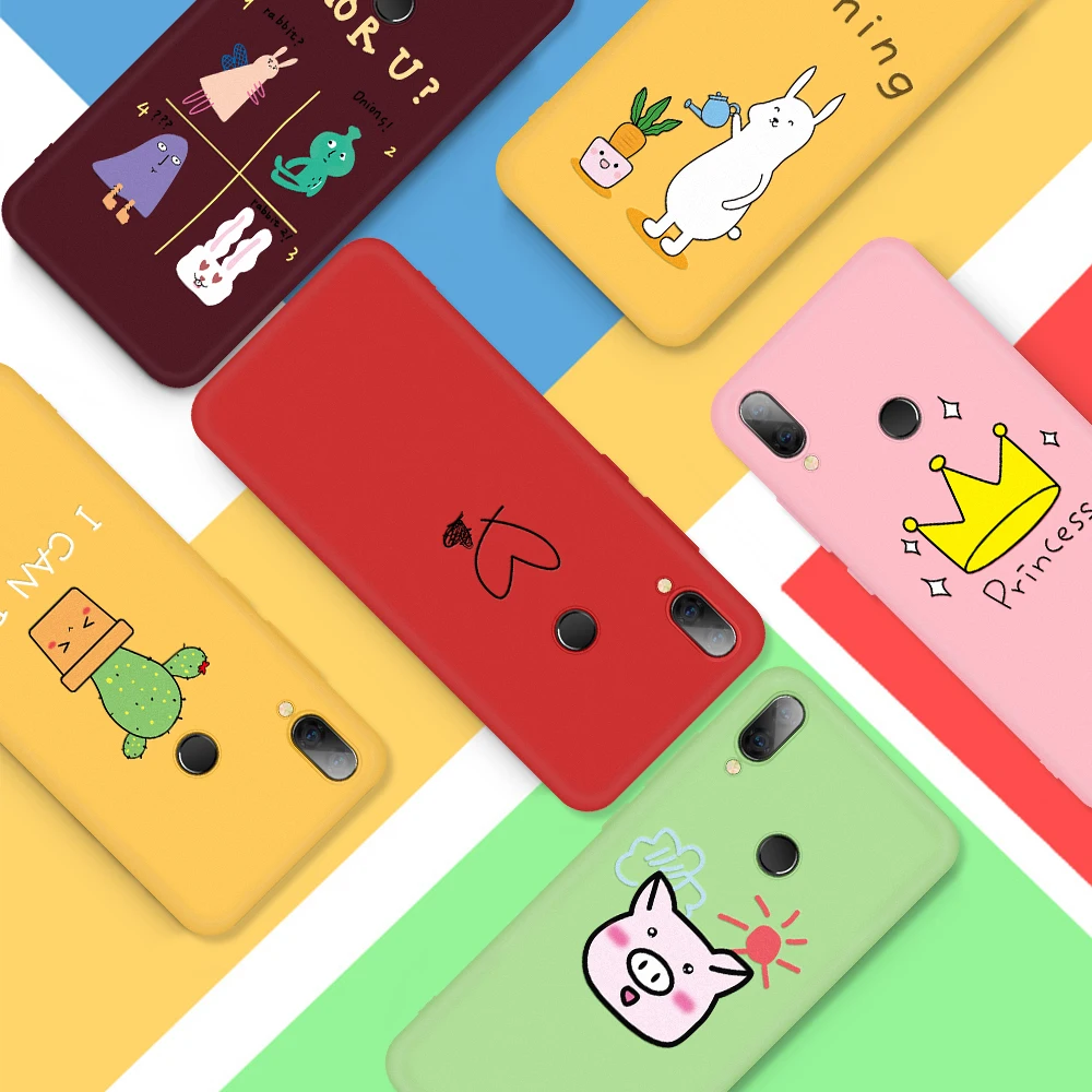 CASPTM Patterned Case For Xiaomi Redmi K20 7 6A 6 Pro Phone Cover Note 5 Soft TPU Silicon Protector Funda |