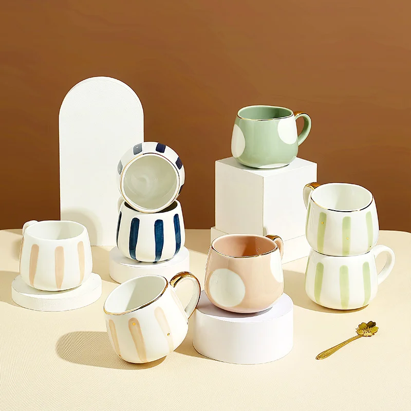 Персонализированная керамическая кофейная кружка творческая большая емкость