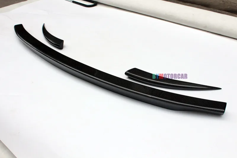Три листа Стиль углеродного волокна спойлер багажника подходит для Porsche
