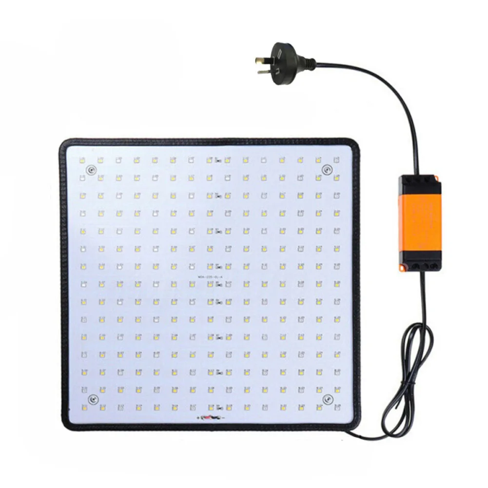 

225led растут светильник Панель 1000 Вт Светодиодная лампа для выращивания растений с питанием от источника для растений полный спектр Fitolampy Кры...