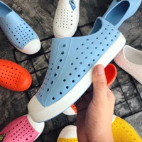 unisex kids slip on sneaker summer children water shoes hole girls and boys outdoor play yard kids waterproof shoes sandals