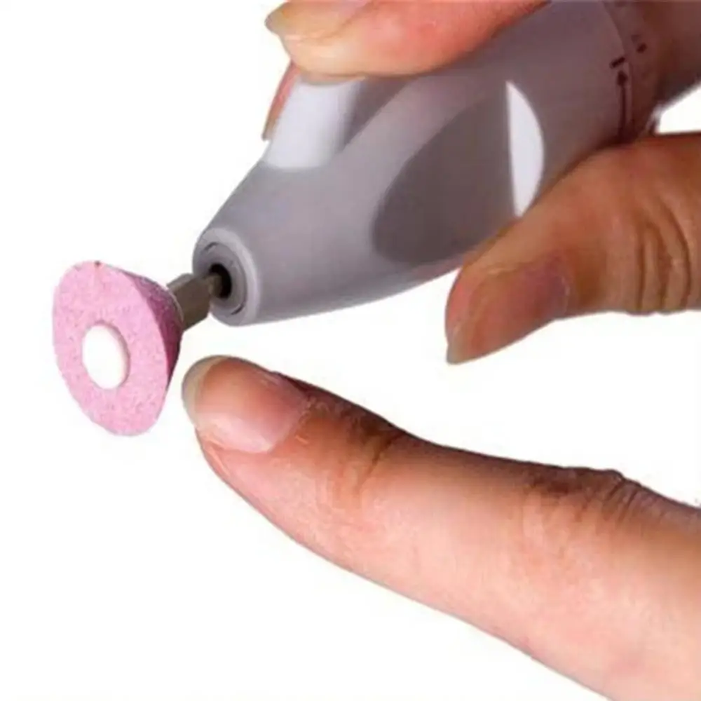 Машинка для полировки ногтей серая Толстая электрическая Разгрузочная Машина