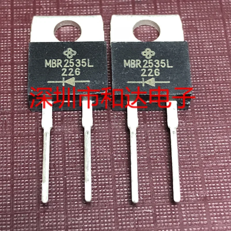

5 шт. MBR2535L TO-220-2 35V 25A