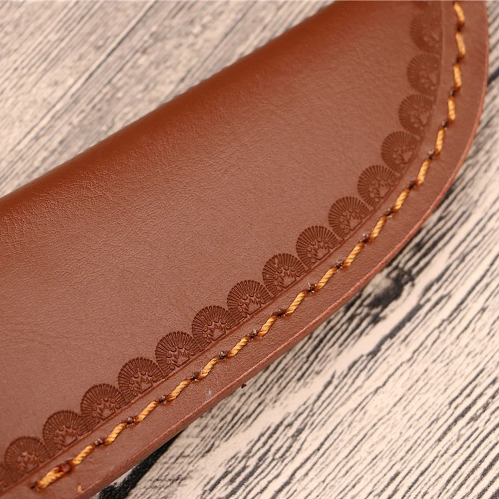 22 см Кожа Защита для ножа Портативный Кухня нож Покрытие оболочки (черный)|Блоки и