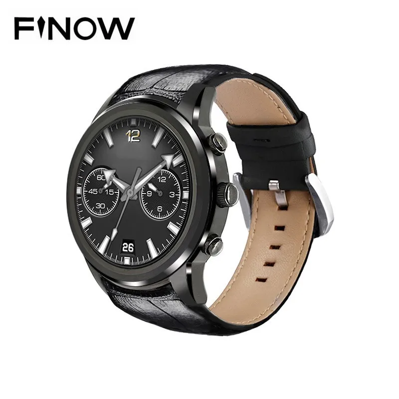 Lem5 pro Смарт спортивные часы для мужчин Finow X5 сердечный ритм bluetooth WiFi GPS круглый