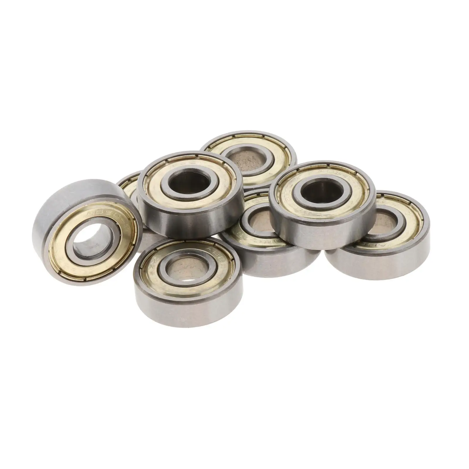 

8pcs ABEC-9 Skateboard Bearing 608 Skates Roller Wheels Maintain Parts