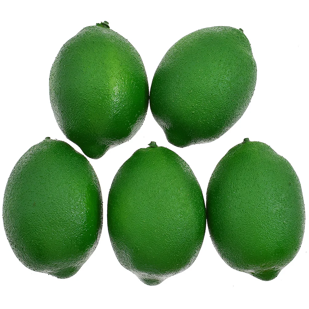 Lychee 5 шт. искусственное лимонное имитация украшение в виде фруктов ресторан