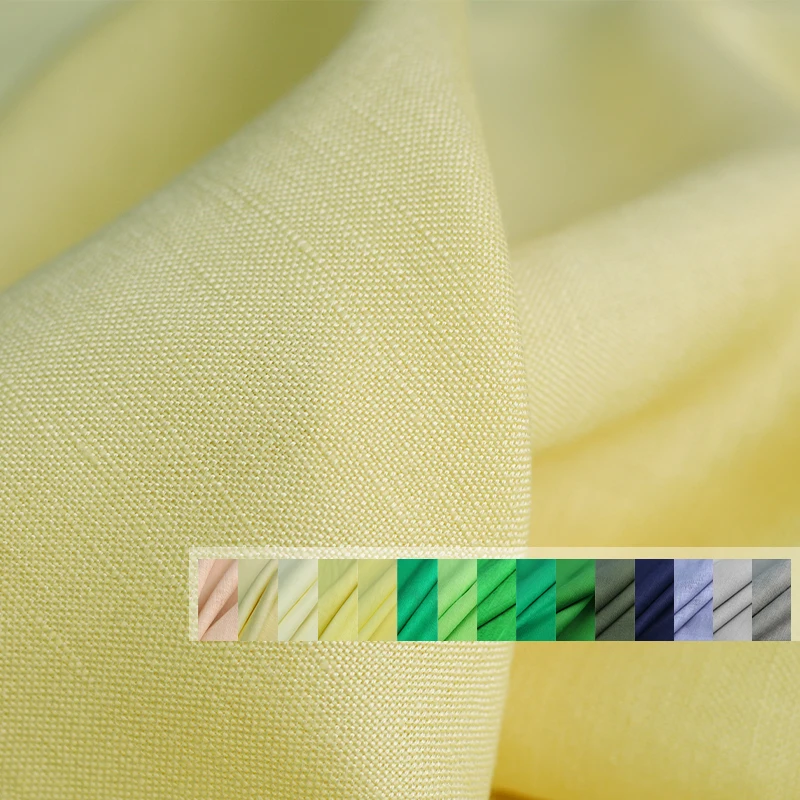 Белая однотонная льняная ткань waxberry, женское весеннее платье, пальто, костюмы, брюки, ткань для шитья «сделай сам», Новинка