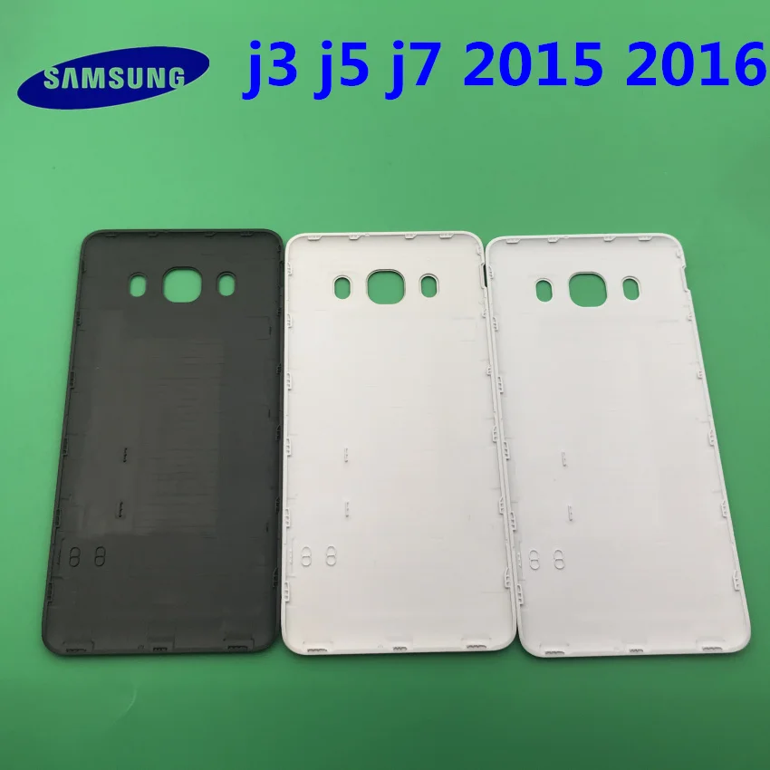 Задний Корпус чехол для samsung Galaxy j3 j320 j310 j5 j500 j510 j7 j700 j710 Батарея крышка отсека чехол для задней крышки