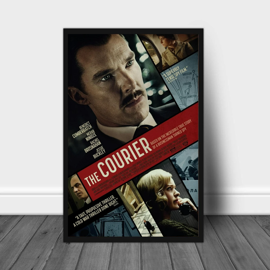 

The Courier Movie Poster Canvas Print Home Wall Painting Decoration (No Frame)