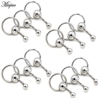miqiao 1pcs european and american hot selling body piercing jewelry belly button nail stainless steel