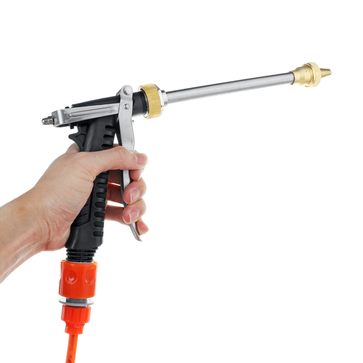 Скидка 12V 100W автомобильных моек Пистолеты насос высокого Давление очиститель электрическая очистная автоматическое устройство для ухода за автом...