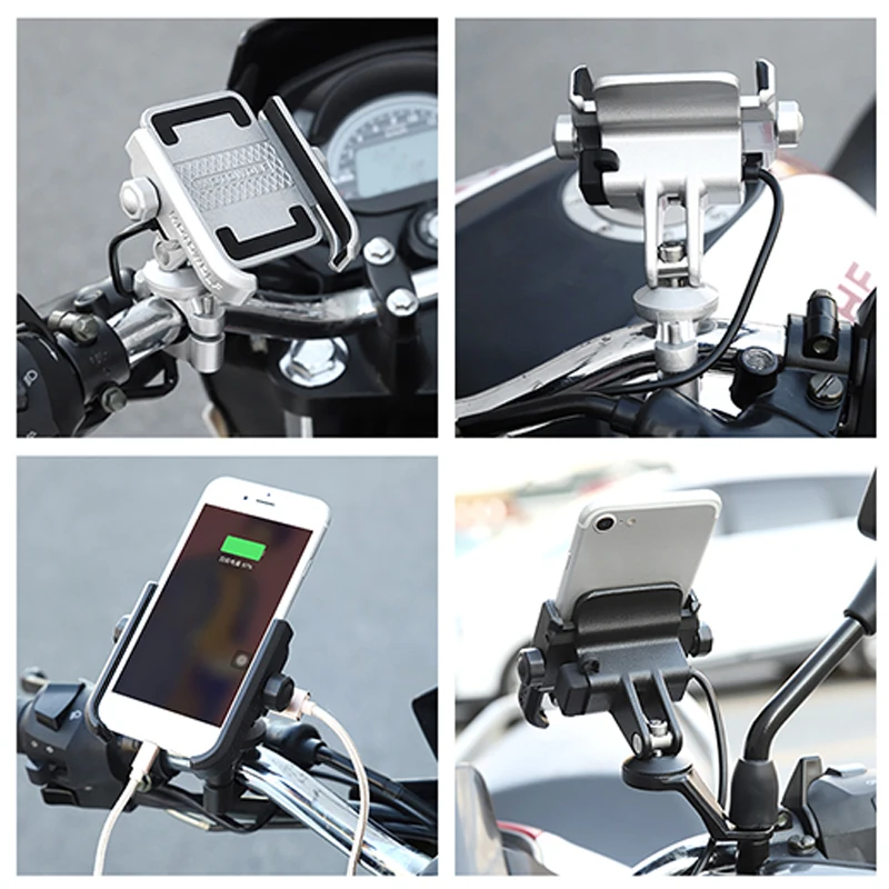 MOTOWOLF мотоциклетный держатель для сотового телефона зарядное устройство