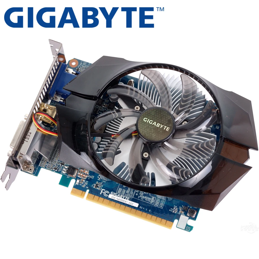 Used GIGABYTE Graphics Card GTX650 for nVIDIA Geforce GTX 650 1GB GDDR5 128Bit VGA Cards Video Dvi Hdmi Original apex | Компьютеры и