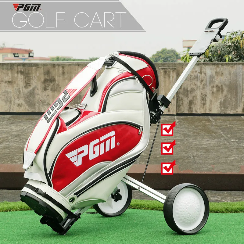 PGM портативный автомобиль для гольфа складной Push pull сумка QC002|Тележка гольфа| |