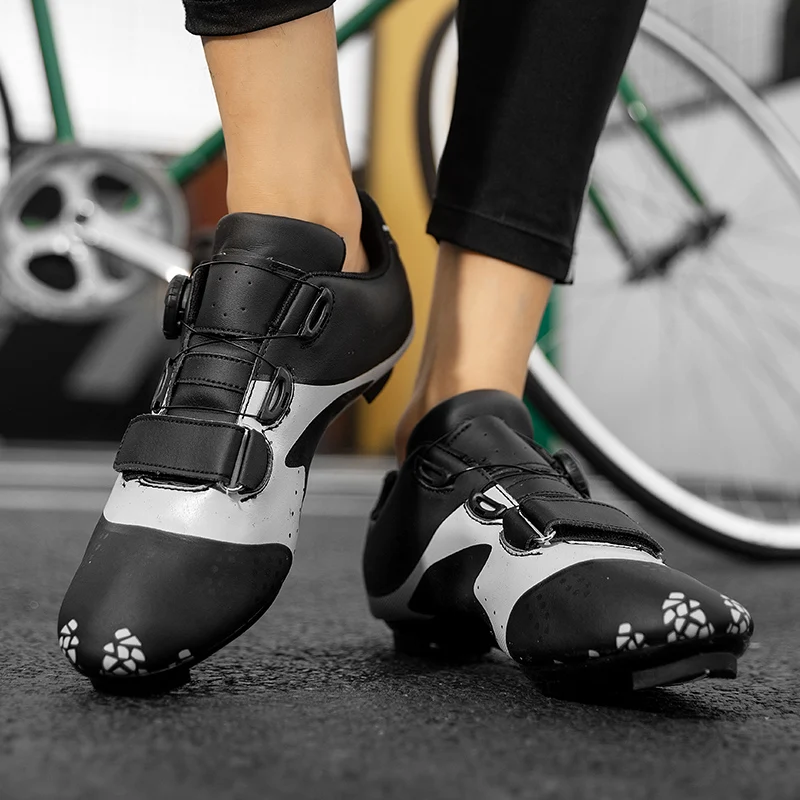 Beli Sepatu Bersepeda Balap Jalanan Bersirkulasi Baru 2021 Sepatu Sepeda Anti-selip Berpengunci Otomatis Luar Ruangan Antiselip Olahraga Sepeda Ultra-ringan