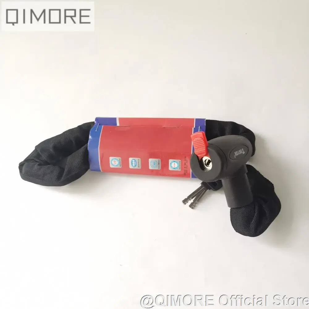 Велосипедная цепь с замком для скутера/мотоцикла/велосипеда марганцевая сталь