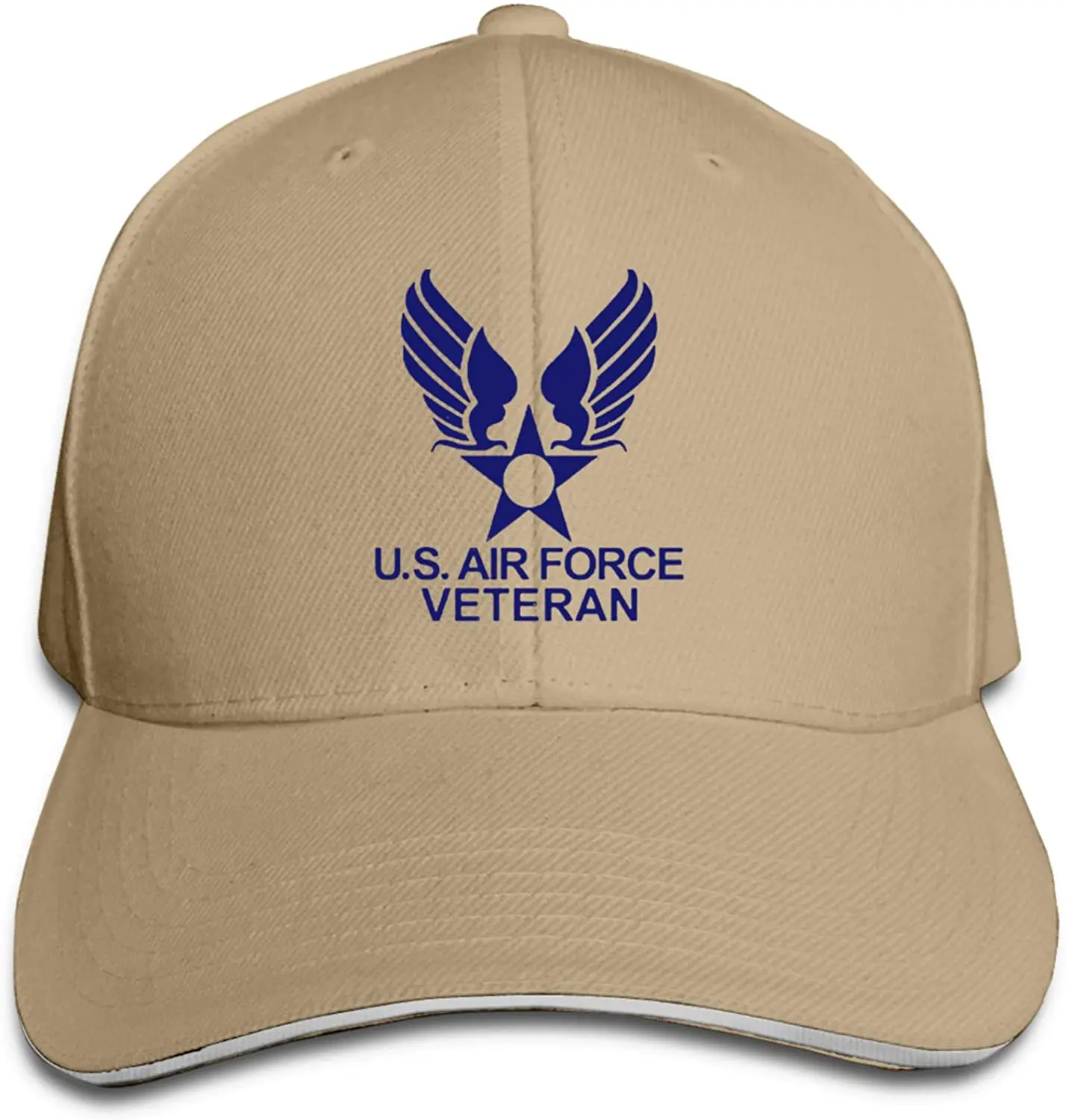 

Baseball Cap Denim For Men 2021 Us Air Force Veteran USAF Mans Women's Adjustable Hat Sandwich Trucker Hat