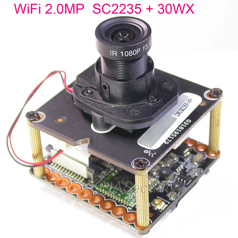 IP-камера видеонаблюдения SmartSens SC2235 CMOS + 30WX/XM530 Wi-Fi H.265 1/2 7 дюймов | Безопасность и