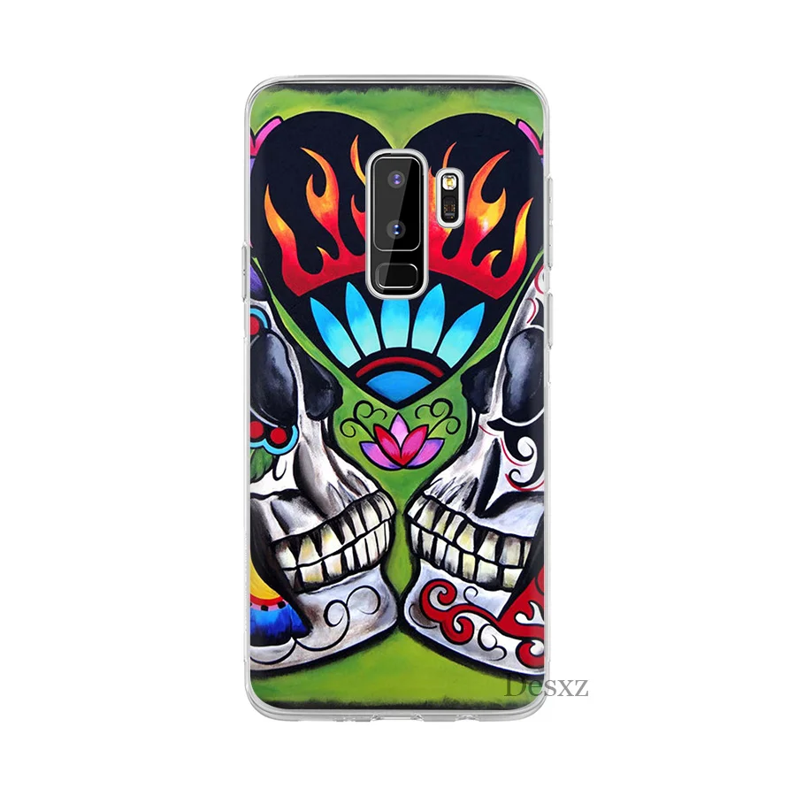 Чехол для телефона Grim Reaper Skull Skeleton Samsung Galaxy Note 8 9 10 S10 S10e S7 Edge S8 S9 Plus чехлы из ТПУ |