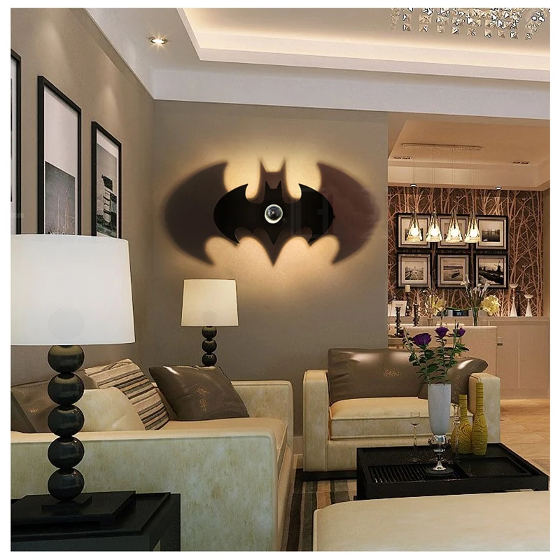 Бестеневой светодиодный настенный светильник детский Декор для спальни лампа в