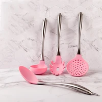multi purpose food grade silicone cooking tool kitchen necessary egg beaters colander kitchenware baking silicagel cookware item