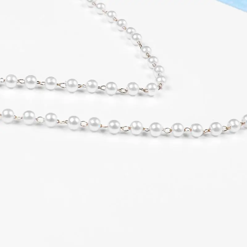 

1 PC Fashion Pearls Sunglasses Chains Gold Eyeglasses Chains Sunglasses Holder Necklace Eyewear Anti-lost Retainer Accessories