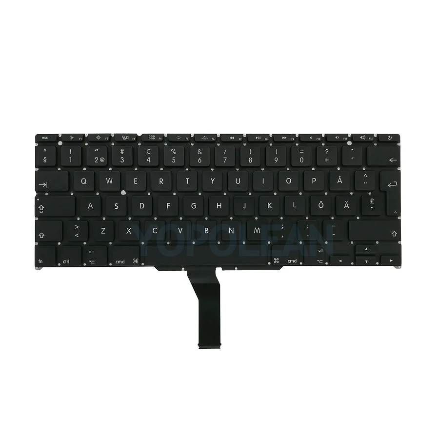 Новая шведская клавиатура + Подсветка для Macbook Air 11 &quotA1465 A1370 2011 2015 лет|Клавиатуры