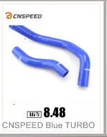 CNSPEED Универсальный 2," 2,5" " /51 мм 63 мм 76 мм Локоть силиконовый шланг Труба интеркулер турбо впускная трубопроводная муфта шланг