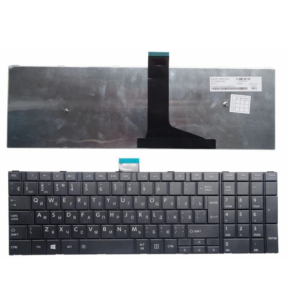 Новая русская клавиатура для Toshiba Satellite C50 C50D A A506 C55 C55T C55D RU|ru keyboard|for toshibatoshiba satellite c50