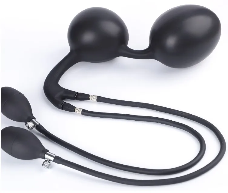 Огромная надувная Анальная пробка массажер простаты большой фаллоимитатор