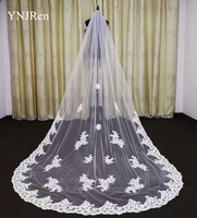 real photos white ivory wedding veil comb lace bridal veil with metal comb wedding accessories