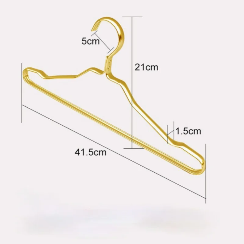 

Clothes Hangers Anti-slip Seamless Metal Drying Rack Wardrobe Organizer Clothing Storage Racking Aluminium Alloy Coat Hangerss