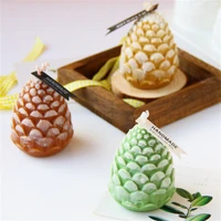 3d christmas pine cones silicone mold diy handmade candle forms wax soap making resin moule bougie moldes de silicona plaster