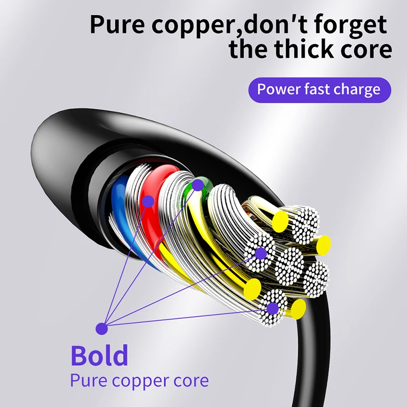 Кабель Micro USB 90 градусов для быстрой зарядки и синхронизации данных кабель Samsung s7