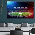1 шт., Настенная картина с изображением футбольного стадиона