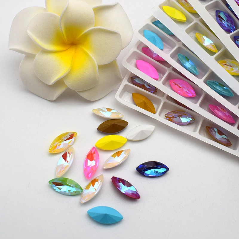 Аксессуары сделай сам Стильный Стеклянный светильник в виде листьев роза мокко