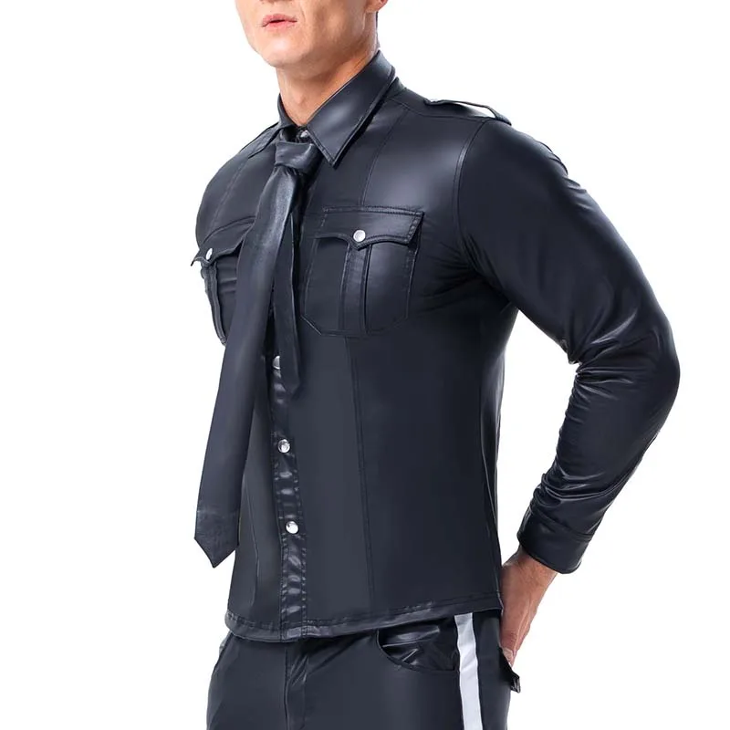 AIIOU пикантные черные сапоги искусственная кожа рубашка с длинными рукавами