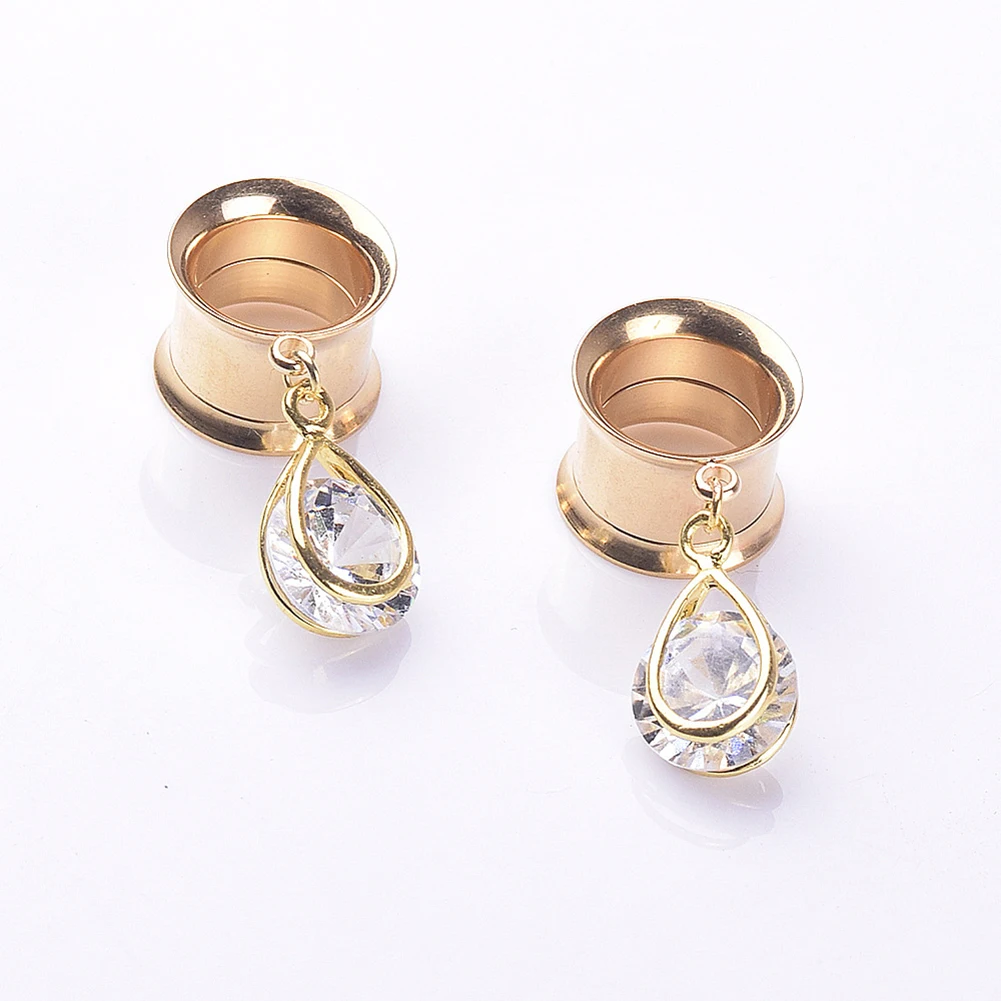 1 шт. женские серьги с фианитом Эспандер для пирсинга | Украшения и аксессуары