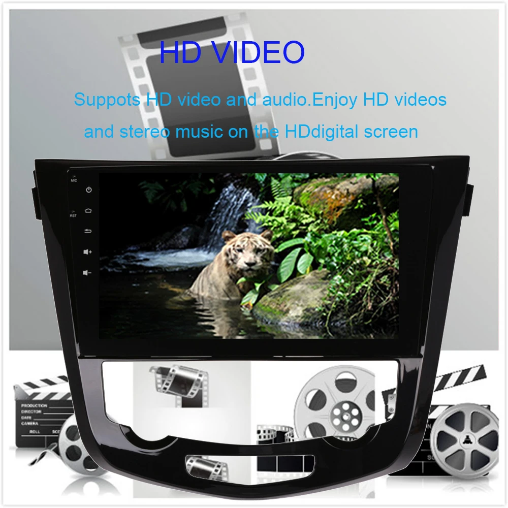 Автомобильная стереомагнитола 10 1 дюймов IPS экран Android 4 Гб ОЗУ для NISSAN X TRAIL/Qashqai/Dualis