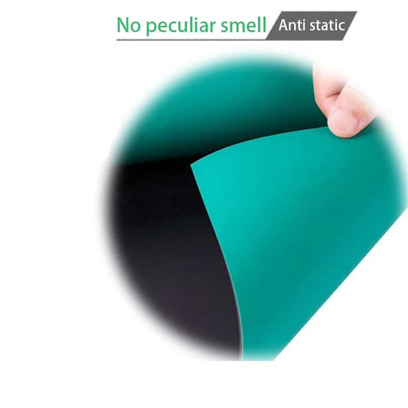 1000*500*2mm Antistatic Mat Anti Static Blanket ESD Table for BGA Repair Work | Shafts